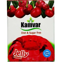 تصویر ژله رژیمی آلبالو 36گرم کامور Kamvar diet sour cherry jelly 36g