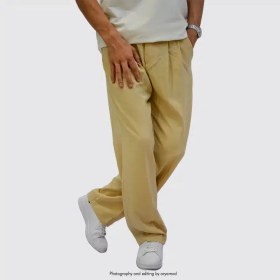 تصویر شلوار لینن مردانه Zara 