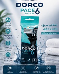 تصویر ژیلت دورکو مدل Pace 6 تیغ اصلاح ۱ عددی 