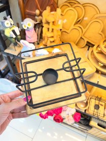 تصویر وارمر چوب و فلز 