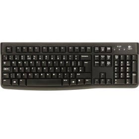 تصویر کیبورد لاجیتک مدل K120 ا Logitech K120 Keyboard Logitech K120 Keyboard