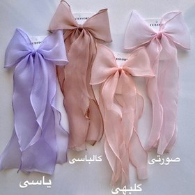 تصویر گلسر پاپیونی حریر 