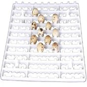 تصویر شانه ۹۶ عددی بلدرچین دستگاه جوجه کشی 