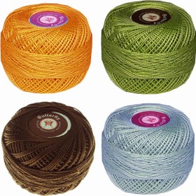 تصویر نخ عمامه باترفلای مدل Y5699 بسته 4 عددی 