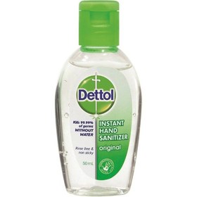 تصویر ژل ضد عفونی کننده دست دتول Dettol حجم 50 میل 