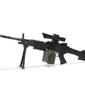 تصویر تفنگ تیر ژله ای M249 