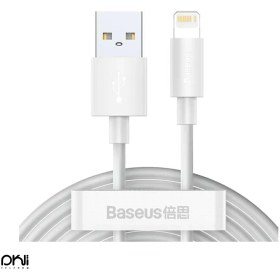 تصویر کابل لایتنینگ بیسوس USB to Lightning مدل TZCALZJ-02 