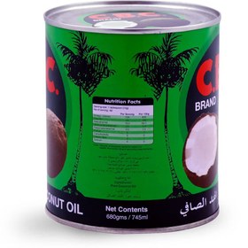 تصویر روغن نارگیل خالص سی بی سی ۷۴۵ میلی لیتر CBC ا CBC pure coconut oil CBC pure coconut oil