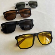 تصویر عینک آفتابی و شب پلاریزه پلیس مدل 4038 | UV400 | مناسب آقایان و بانوان 