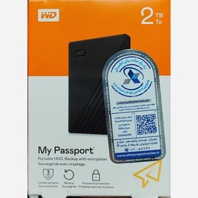 تصویر هارد external Western Digital My Passport 2tb 