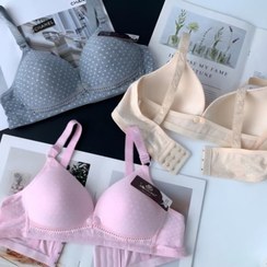 تصویر سوتین شیردهی جلو دکمه، وارداتی درجه یک، ابر نازک، نخی ضد حساسیت، قواره کوچیک