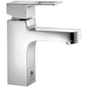 تصویر شیر روشویی جزیره کروم Chrome island faucet