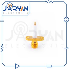 تصویر sma female, straight, 2 hole flange, 15mm extended teflon 