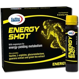 تصویر انرژی شات لیکوئید یوروویتال Energy Shot Eurho Vital