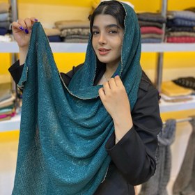 تصویر شال طرح مارک - سبز 