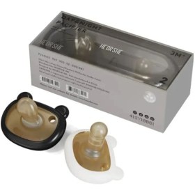 تصویر پستانک هی اور شی بسته دو عددی مخصوص روز و شب HE OR SHE Baby pacifier