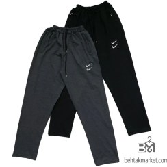 تصویر شلوار ورزشی مردانه نخی 