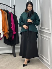 تصویر شومیز و دامن آفرین کد ۹۰۸۳ 