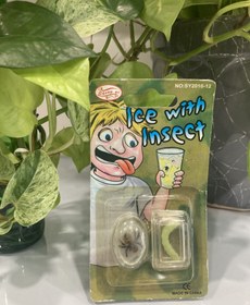 تصویر ابزار شوخی مدل کرم و مگس در یخ 