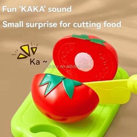 تصویر ست میوه برشی 15 تکه سبد دار 