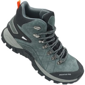 تصویر نیم بوت کوهنوردی Mountain Pro مدل 1017A کد Gray Mountain Pro climbing boots 1017A Gray