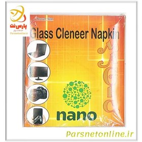 تصویر دستمال تمیزکننده لنز و صفحه نمایش مدل نانو آنتی‌استاتیک کد Magic Napkin 