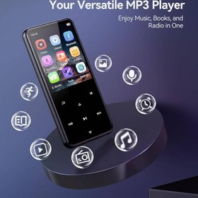 تصویر MP3 پلیر AGPTEK با بلوتوث 5.3، حافظه داخلی 64 گیگابایت 