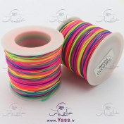 تصویر نخ دستبند هفت رنگ کد ۱۲۸۷۵ ۱۰۰ یاردی 