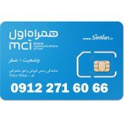 تصویر سیم کارت همراه اول دائمی 09122716066 09122716066