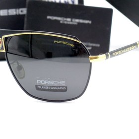 تصویر عینک آفتابی پورشه دیزاین خلبانی PORSCHE DESIGN 8850 کد 1 