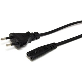 تصویر کابل برق 2پین بافو EU-C7 BAFO EU-C7 2pin Laptop Power Cable