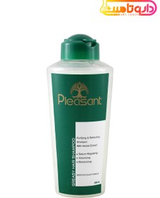 تصویر شامپو  پلزنت مناسب موی چرب Pleasant Shampoo Greasy hair 200ml