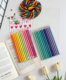 تصویر مدادرنگی پاستلی 