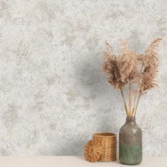 تصویر کاغذ دیواری کربن 2 / Carbon 2 ، طرح پتینه سفید طوسی کد 10187 Carbon vol.2