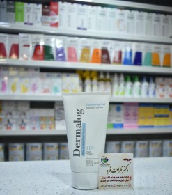 تصویر ژل شستشوی صورت درمالوگ پوست خشک Dermalog Face Wash Cleansing Gel For Dry Skin