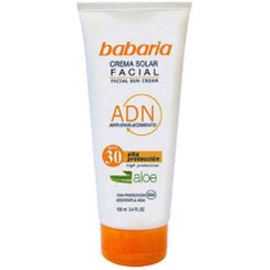 تصویر کرم ضد آفتاب حاوی عصاره آلوئه ورا باباریا SPF30 