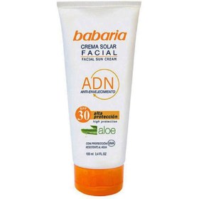 تصویر کرم ضد آفتاب حاوی عصاره آلوئه ورا باباریا SPF30 