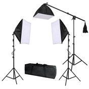 تصویر کیت نور ثابت 3 تایی - Continuous Lighting Kit 3 Heads 