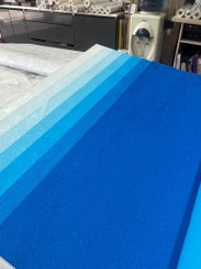 تصویر کاغذدیواری رنگی - آبی 