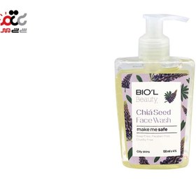 تصویر ژل شستشوی صورت بیول دانه چیا Biol chia seed face wash gel