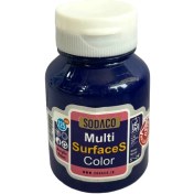 تصویر هنری رنگ مولتی سورفیس آبی 125 میل سوداکو 