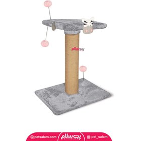 تصویر اسکرچر دو طبقه عروسک دار نیناپت Ninapet Dual Floor Scratcher With Doll