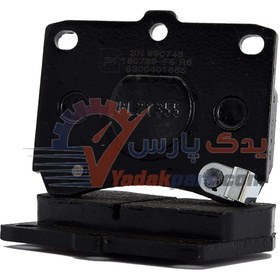 تصویر لنت ترمز پارس مناسب چرخ جلو سایپا پراید 151 کد 21355 