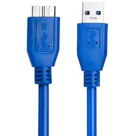 تصویر کابل هارد USB 3.0 به طول 0.3 متر ا USB 3.0 Hard Cable 0.3M USB 3.0 Hard Cable 0.3M