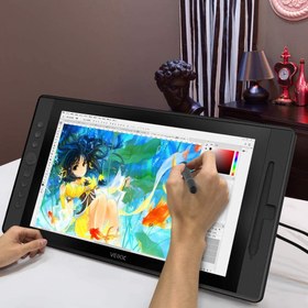 تصویر تبلت طراحی ویک VEIKK Drawing Tablet مدل VK1560 Pen - ارسال 15 الی 20 روز کاری 