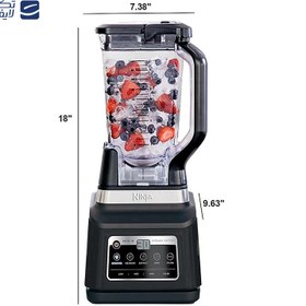تصویر غذاساز نینجا مدل BN805A Ninja BN805A Professional Plus Kitchen System with Auto-iQ
