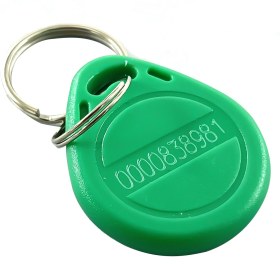 تصویر تگ 125khz RFID سبز رنگ 