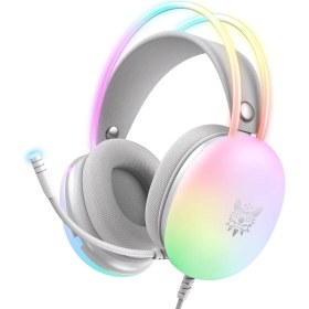 تصویر هدست گیمینگ اونیکوما مدل X25 RGB Onikuma X25 Gaming headset