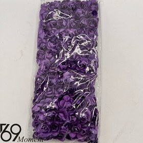 تصویر گل کاغذی رنگ بنفش 