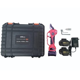 تصویر قیچی شارژی ARS ژاپن مدل ۸۳۰ پلاس با دو باطری ۲۱ ولت ۲۰۰۰ میلی امپر کیفیت تضمینی(تعداد بسیار محدود) Ars 830 plus